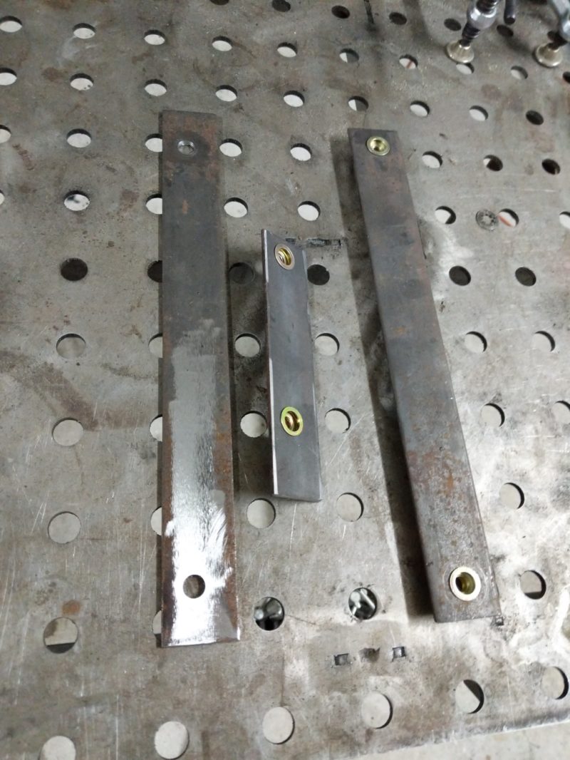 Brackets for the triangle brace.