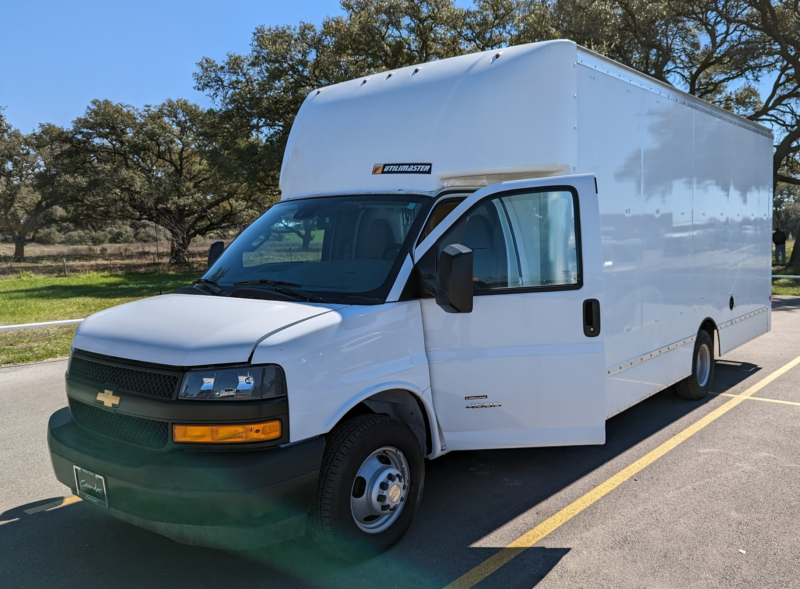 New Project Acquired: 2021 Chevy Express 4500 Box Truck | The Longhorn ...